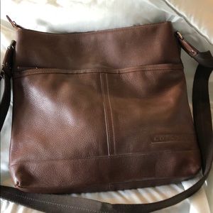 Coach pebbled Camden cross body